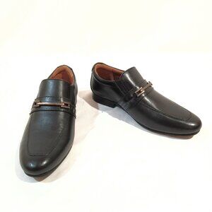 Benelaccio Shoes Boys Loafers Size 2.5 USA 34 EU Black Color New Dressy Flats